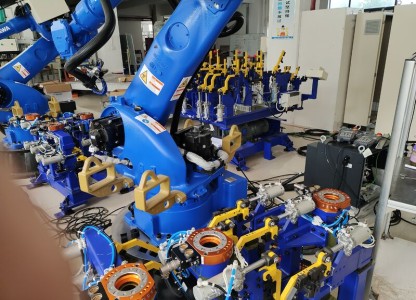 New Energy Vehicle Assembly Line Uses LT Quick Tool Changer