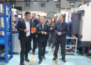 District Committee Secretary Fan Huiling and his delegation visited Linghang Robot Company to conduct research
